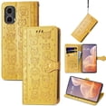 thumbnail image 4 of Funda Cartera FOXDOCK para Motorola Moto G85 , Flip PU con Relieve de Gatos y Perros, Tarjetero y Soporte, 4 of 6
