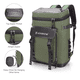 thumbnail image 4 of Mochila Hielera Bolsa Termica Portátil Impermeable De 30L Verde, 4 of 5