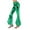 Green, variant on Women Pants Stage Solid Color Leather Glossy Slim Fit Irregular Flared Wide Leg Pants Cargo Pants Woman Red XL