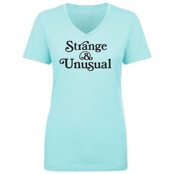 Strange & Unusual Womens V-Neck T-Shirt