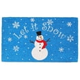 thumbnail image 1 of calloway Mills 101911729 Let It Snow Doormat, 17" x 29" x 0.60", Multicolor, 1 of 3