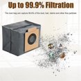 thumbnail image 5 of 10pcs Dust Bags For Eufy Clean X8 Pro Self-empty Station Robot Vacuum Cleaning Replacement Spare Parts Trash Bag, 5 of 5