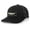 Black/Black, variant on Heritage Pride Freshwater Fish Collection Largemouth Bass Fishing Mens Embroidered Mesh Back Trucker Hat Baseball Cap, Black/Black