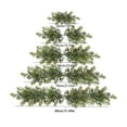 thumbnail image 3 of Wall Mounted Christmas Tree Mini Christmas Tree Wall Pendant Wall Cloth Decoration Small Christmas Tree Wall Mounted Fake Branches Minimalists Christmas Decora, 3 of 7