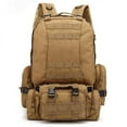 thumbnail image 3 of Sac à dos de randonnée pour hommes, sac à dos de Camouflage tactique, étanche, grande capacité, vente en gros, 55l, 3 of 5
