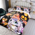 thumbnail image 3 of Billie se Desmadró Conjunto de sábanas temático, trío de piezas, cómodo y amigable con la piel, diseño único, regalo de decoración para el hogar para familiares, amigos y fans, 90 cm * 190 cm, 3 of 6