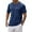 Dark Blue, variant on Men T Shirts Men's Athletic Performance T Shirt for Summer Active Wear Comfortable Round Neck Sports Shirt for Running and Fitness Size:L