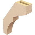 thumbnail image 5 of Ekena Millwork 3"W x 12"D x 16"H Monterey Rough Cedar Woodgrain TimberThane Knee Brace, Primed, 5 of 6