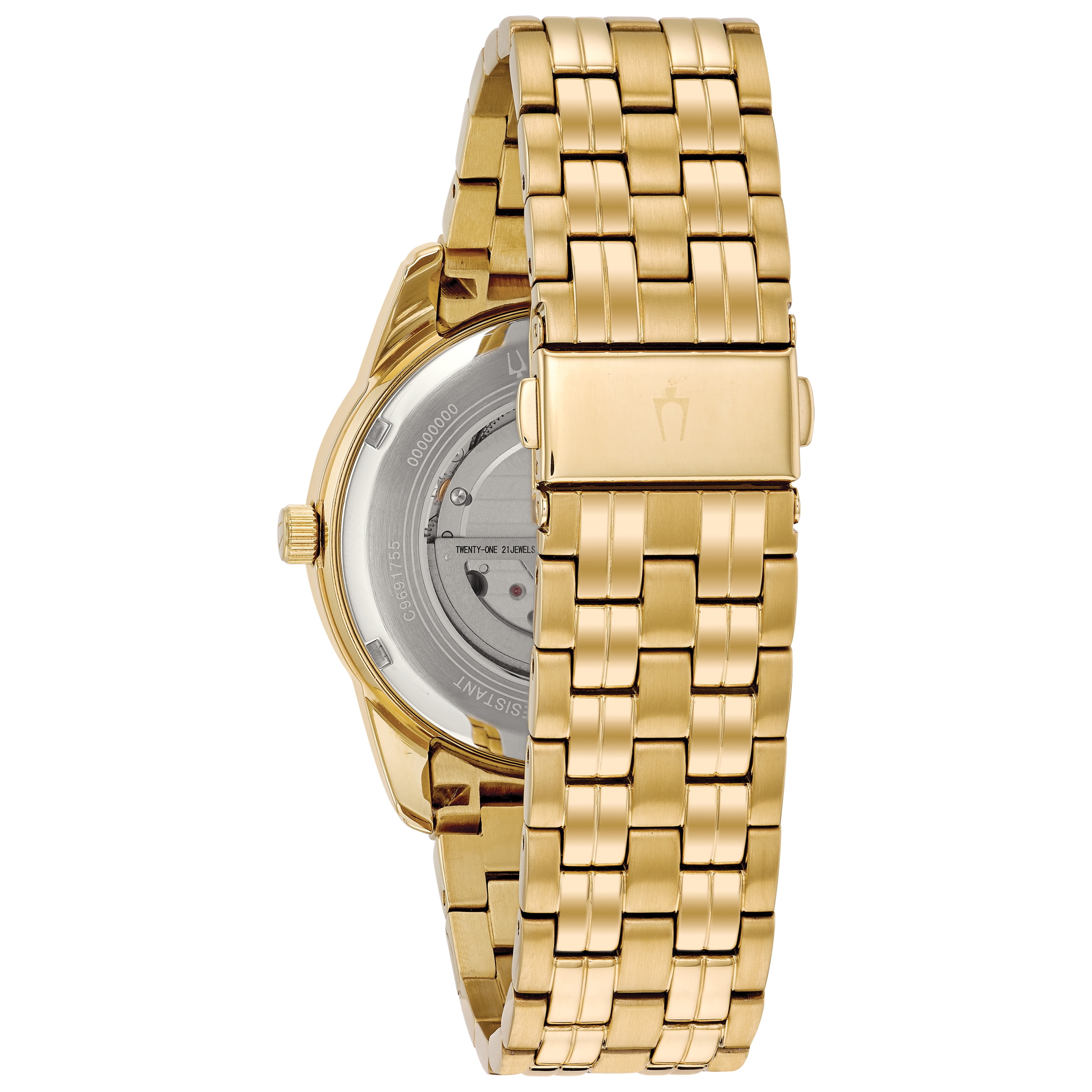 Bulova Men's Classic Goldtone Automatic Watch - Walmart.com