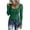 Green, variant on XINSHIDE Women T Shirts Long Sleeve Henley T Shirts Button Down Slim Fit Tops Scoop Neck Ribbed Knit Shirts Female Clothing