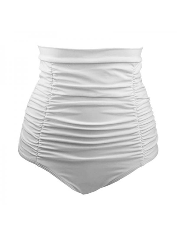 Topumt Women High Waist Bikini Brief Bottom Retro Sports Swim Shorts