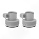 thumbnail image 1 of 2-Pack Pool Hose Adapter, 1.25in to 1.5in Type B Replacement for Saltwater Systems and Pumps, 1 of 5