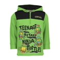 thumbnail image 1 of Sudadera con capucha Teenage Mutant Ninja Turtles Leonardo Donatello Raphael para niños verde 18-20, 1 of 4