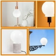 thumbnail image 2 of Aloha 2pcs Outdoor Lamp Shade Acrylic Lamp Shade Replacement Globe Shade Acrylic Light Shade, 2 of 7