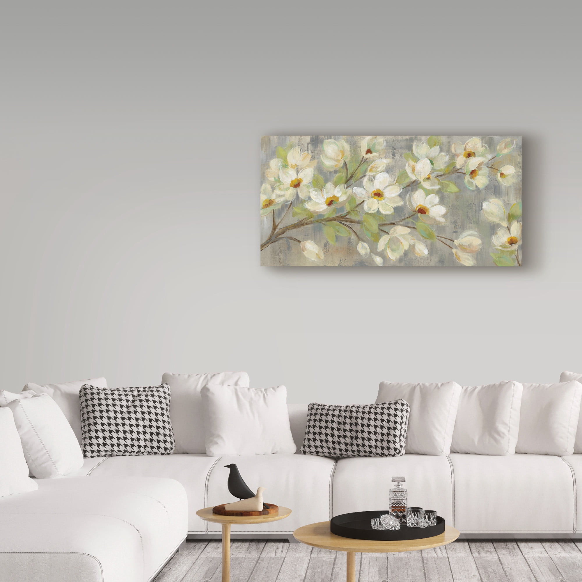 Trademark Fine Art 'April Branch' Canvas Art by Silvia Vassileva