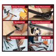 thumbnail image 3 of Protracteur d'Angle, Jauge d'Angle, Protracteurs de Construction en Aluminium Réglables avec Règle de Menuiserie de 13 Pouces Noir, 3 of 4