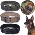 thumbnail image 2 of Durable Tactical Dogs Collar Leash Set Adjustable Military Pets Collars German Shepherd Training Medium Large Dog Accessories qym unisex, 2 of 2
