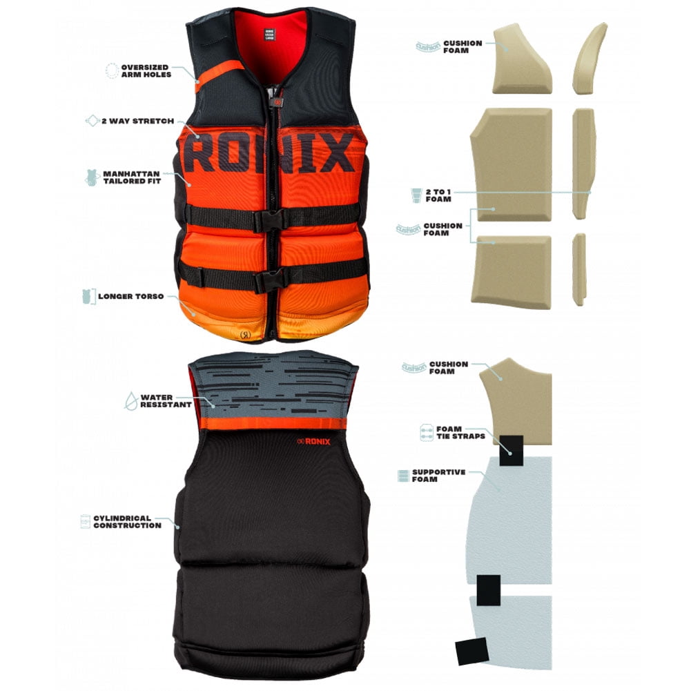 Ronix Megacorp Surf Capella 3.0 CGA Life Jacket