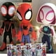 thumbnail image 2 of Marvel Spider Man figura de acción Spidey sus increíbles amigos Spiderman Miles Morales Iron Man juguetes coche 4 pulgadas fantasma negro Pather, 2 of 4