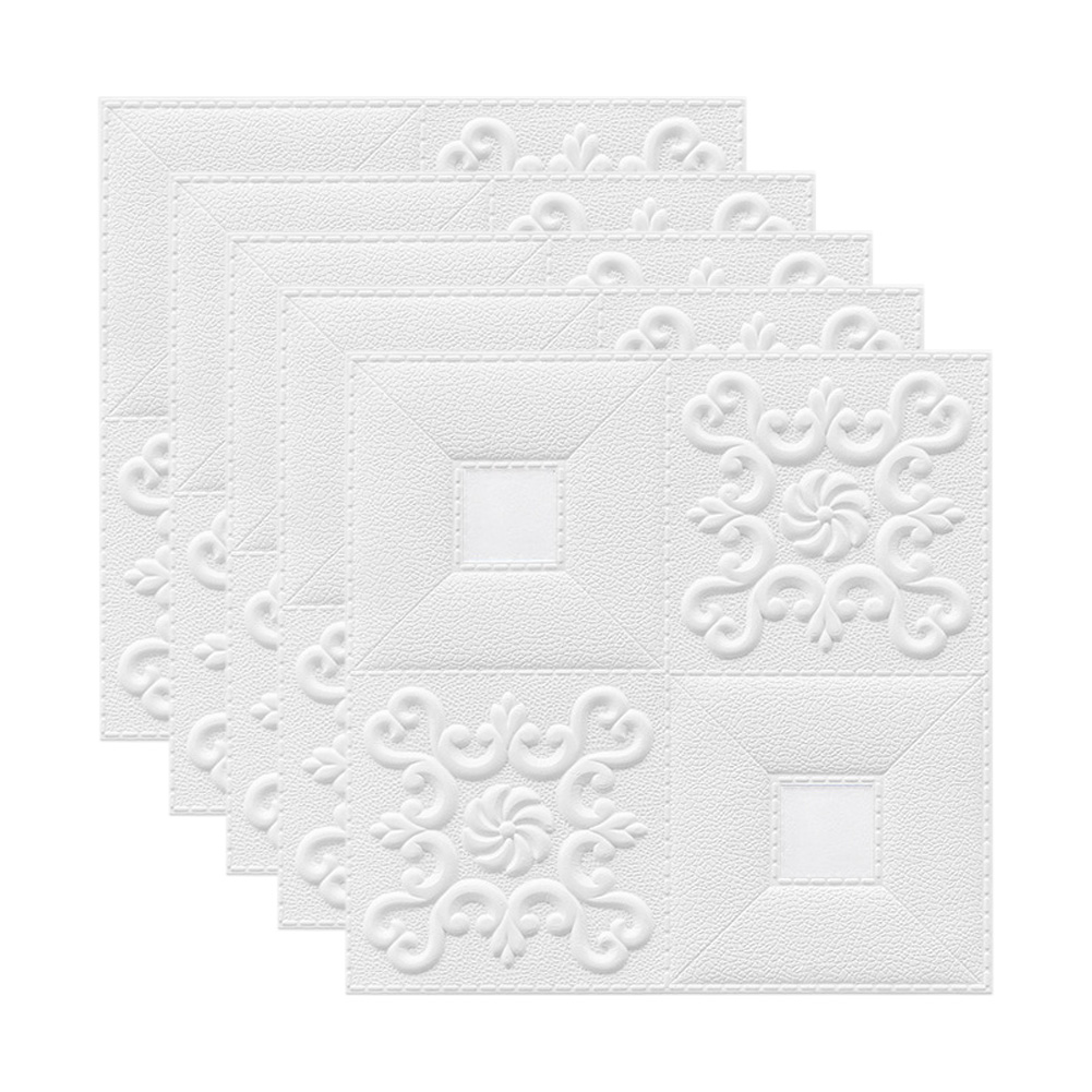 3D Wall Panels Peel and Stick,Printable Faux Brick Wallpaper Sticker