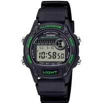 Casio Black Classic Sport Watch with Resin Strap W220H-1A3V