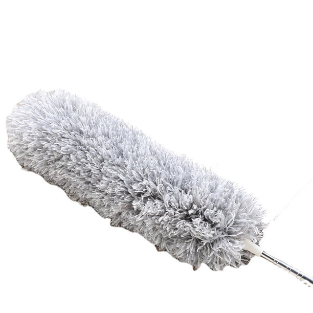 Feather Dusters for Cleaning Extendable Retractable Dirt Cleaner,Microfiber Hand Duster, Retractable Dirt Brush Cleaner Long Feather Duster for Cleaning Ceiling Fan,Furniture,Blinds,Wall