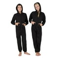 thumbnail image 4 of Family Matching Footed Pajamas Space Black Pet Hoodie- Small, 4 of 7