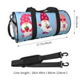 thumbnail image 4 of KLL Love You Mom Duffle Bag For Men Women Sport Gym Fitness Tote Travel Training Workout Basketball Football Weekender, 4 of 8