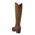 thumbnail image 3 of DREAM PAIRS Women's Riding Cowgirl Western Fall Pointed Toe Knee High Boots, 3 of 7