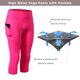 thumbnail image 4 of Pantalones de yoga para mujer con bolsillos Leggings deportivos de cintura alta Medias Stretch Fitne Abanopi Leggings deportivos, 4 of 7