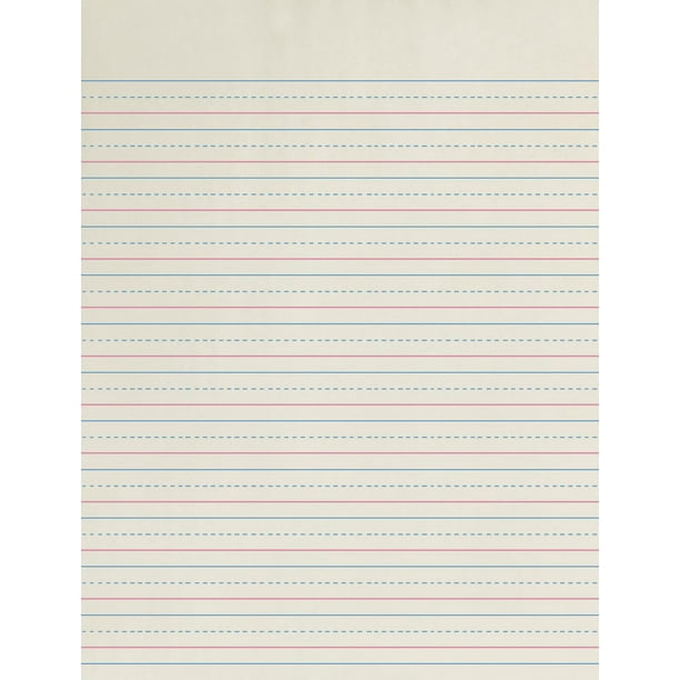 Cuaderno School Smart Zaner-Bloser rayado de 1/2 pulgada, 500 hojas