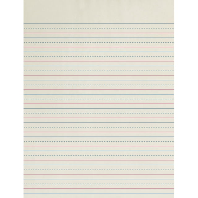 Cuaderno School Smart Zaner-Bloser rayado de 1/2 pulgada, 500 hojas