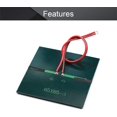 thumbnail image 3 of HUGFEGWE 5.5V 0.6W Polycrystalline Mini Solar Panel Module DIY for Light Toys Charger 65x65mm 5Pcs CJB91-113693, 3 of 7