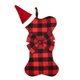 thumbnail image 1 of A Cuadros Con Forma De Hueso, Calcetines Navideños A Cuadros, Bolsa De Regalo Para Árbol De Navidad, Chimenea, Ventanas Kearding HA042028-02, 1 of 6