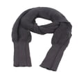 thumbnail image 2 of Women Winter Warm Solid Color Knitted Sweater Scarf Shawl, 2 of 5