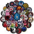 thumbnail image 1 of Pegatinas de Star Wars de Disney para niños, calcomanías para equipaje, portátil, monopatín, Graffiti, equipaje, teléfono, pegatina de vinilo de dibujos animados, juguete, 10/50 Uds., 1 of 4
