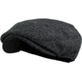 thumbnail image 1 of HSHDLDF Men's Classic Herringbone Tweed Wool Blend Newsboy Ivy Hat, 1 of 6