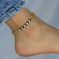 thumbnail image 2 of Kaashcustoms Adjustable 14K Gold Anklet Bracelet for women and Girls Adjustable Chain Anklet Best jewelry gift for her, 2 of 2