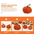thumbnail image 5 of CTIRCHIU Thanksgiving Pumpkin Centerpiece Decoration Orange Fall Harvest Adornment 1 Set, 5 of 8