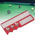 thumbnail image 3 of Billiards Club Grind Tool Snooker Cue Tip Shaper Grinding Repair Tool High Strength Billiard Cue Care Accessory(1pc, Red) Riilq, 3 of 5