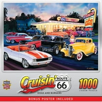 MasterPieces 1000 Piece Jigsaw Puzzle - Dogs & Burgers - 19.25"x26.75"