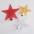 thumbnail image 3 of Adornos para árboles de Navidad, accesorios de estrella de cinco puntas, galvanoplastia para árboles de Navidad, accesorios para coronas de estrellas en la parte superior del árbol, 3 of 6