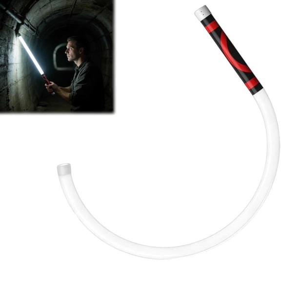 Flexible LED Light Stick, 27" Rechargeable Bendable Flashlight with High Lumen & 3 Brightness Modes, Work Light for Car Repairs, Mechanical Inspection in Tight Spaces