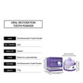 thumbnail image 4 of 42g Purple Brightening Tooth Powder - Natural Teeth Whitening Powder for Stain Removal - Fresh Breath & Gum Care, 4 of 9