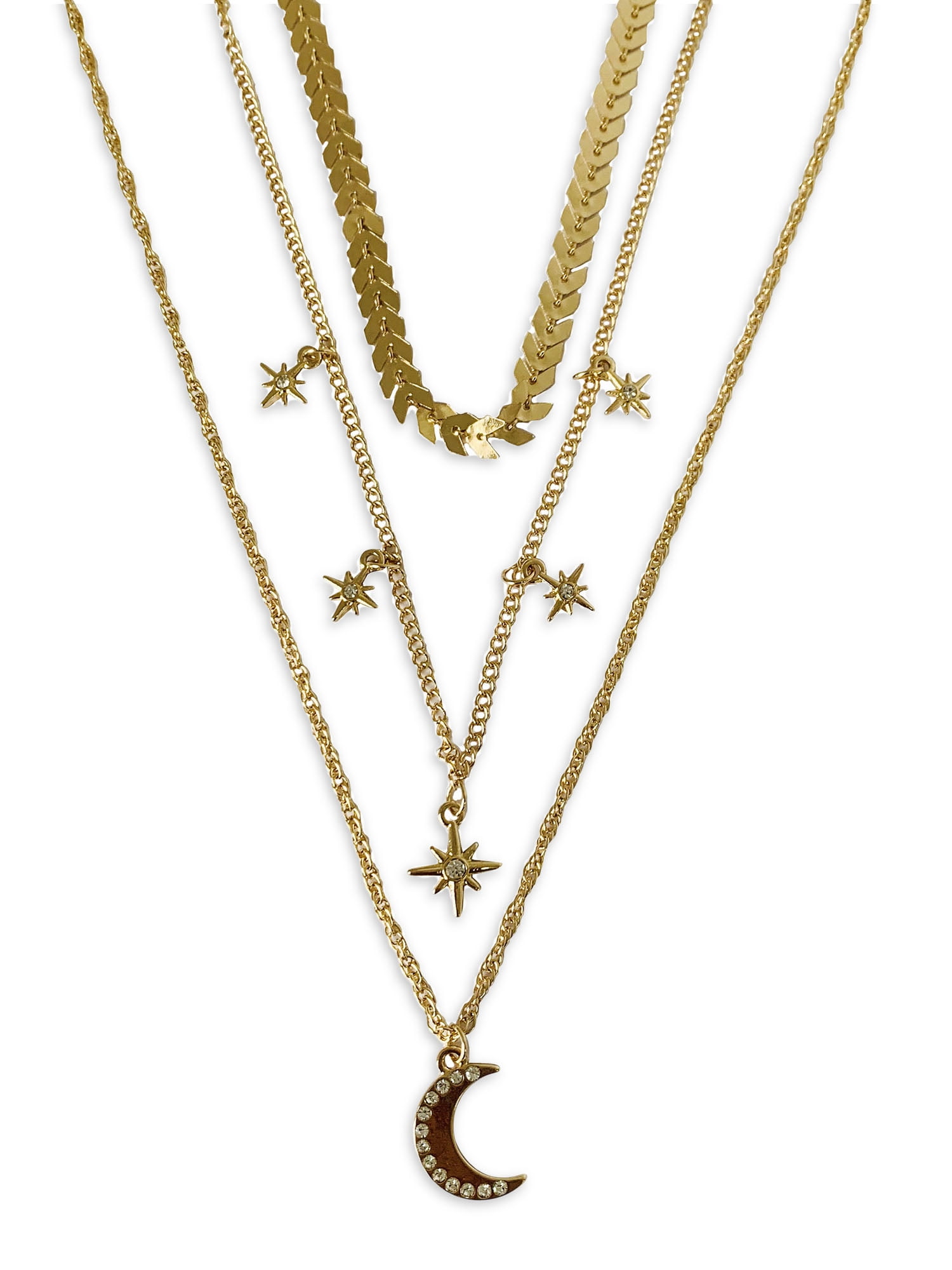 No Boundaries Celestial Choker Set, 3-Pack