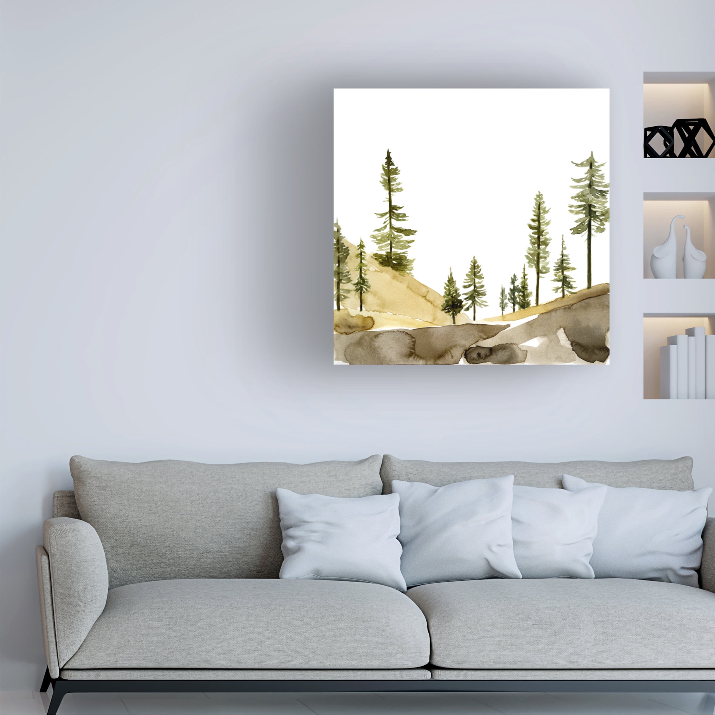 Jacob Green 'Pine Hill II' Canvas Art