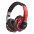 thumbnail image 1 of Auriculares deportivos inalámbricos plegables BT 5.0 con soporte para luz de respiración, 1 of 8