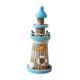 thumbnail image 4 of Faro de madera decorativo, figura de faro, diseño vintage, 19 cm Boya salvavidas, 4 of 9