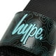 thumbnail image 4 of Hype - Chanclas Topographic Slip-on Diseño Letra Pequeña para Niños/Niñas (Negro), 4 of 4