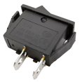 thumbnail image 3 of Allume On-Off Rocker Switch 2 Position SPST 16A for Treadmill 240Vac Car Dash Boat 12V Black, 3 of 5